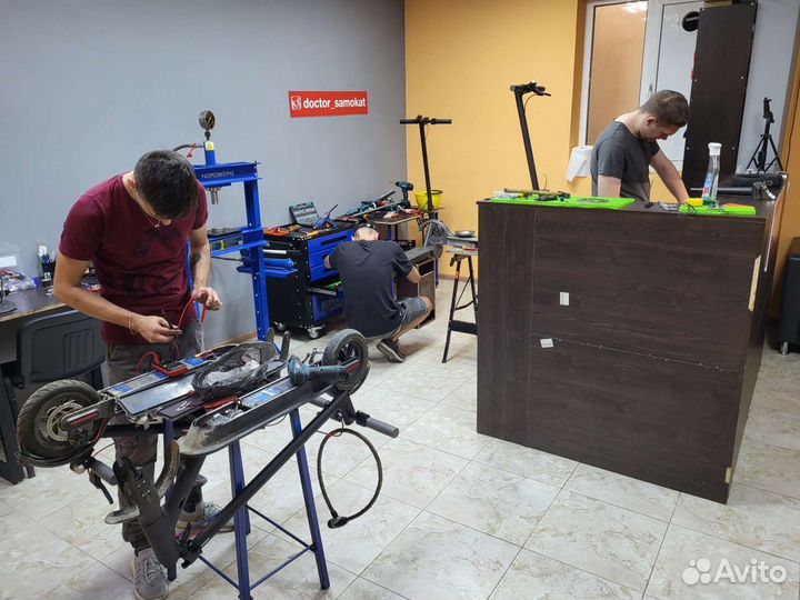 Ремонт электросамокатов, доработка и тюнинг