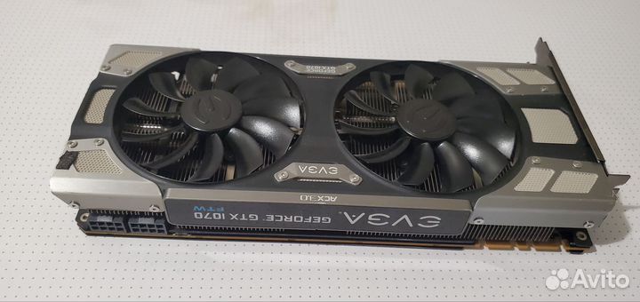 Видеокарта evga gtx1070 8gb