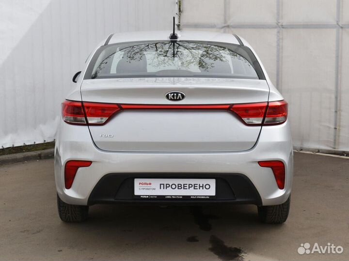 Kia Rio 1.6 AT, 2019, 90 781 км