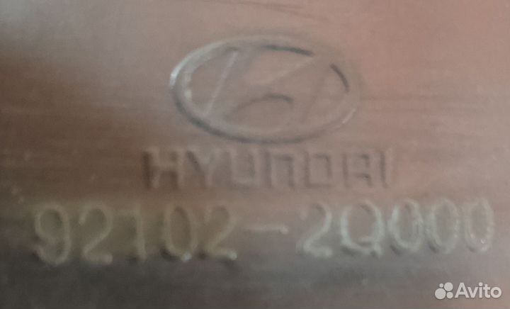 Фара правая Hyundai Elantra HD Hibrid, 2010г