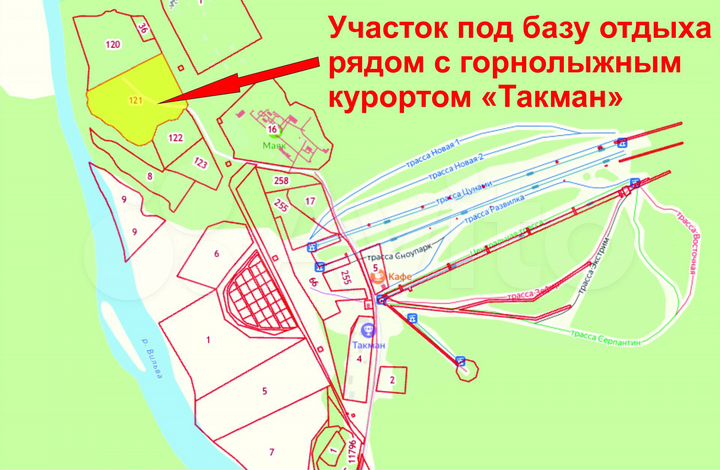 Участок 4,62 га (СНТ, ДНП)