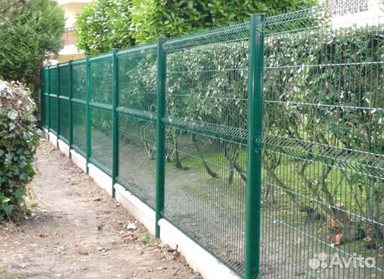 Забор из 3Д сетки