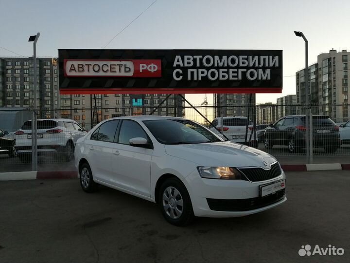 Skoda Rapid 1.6 МТ, 2018, 92 000 км