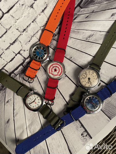 Универсальный нейлоновый ремешок для часов