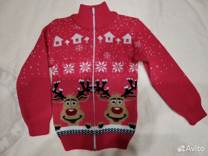 Кофта на замке для девочки