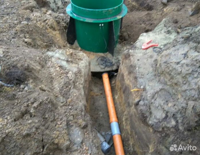 Септик монтаж в 1 день