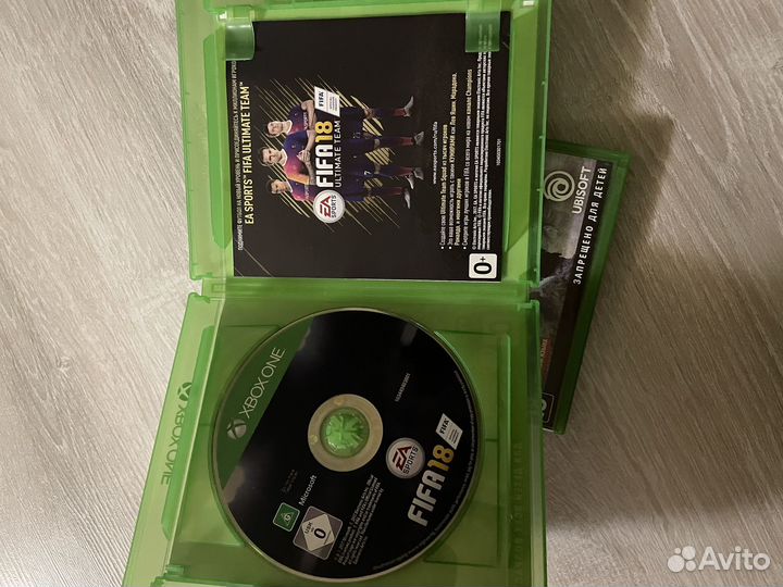 Игра fifa 18 xbox one
