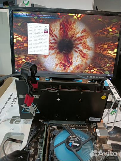 Видеокарта PowerColor AMD Radeon RX 6600 Hellhound