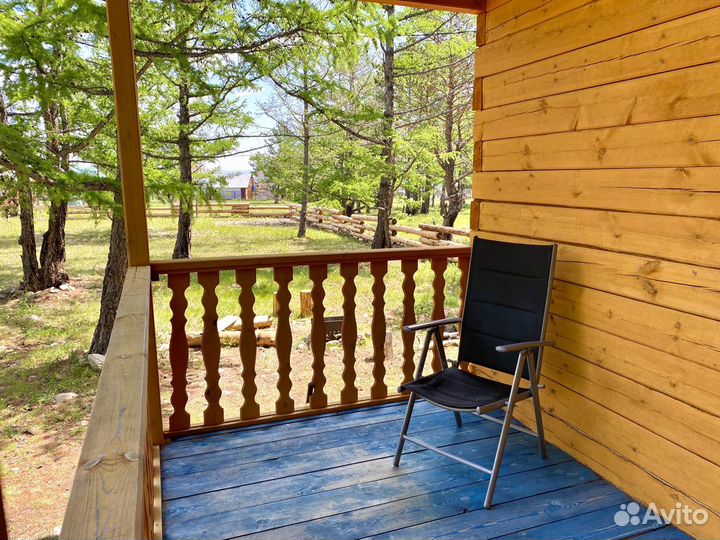 Домик на Байкале, малое море, пос. Курма