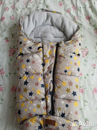 Конверт детский трансформер осень-зима Mansita