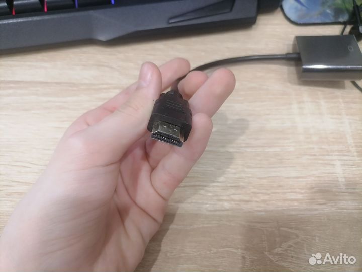 Переходник с hdmi на vga