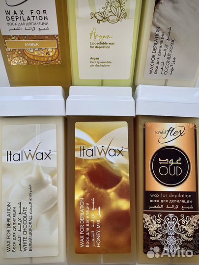 Воск в картриджах italwax