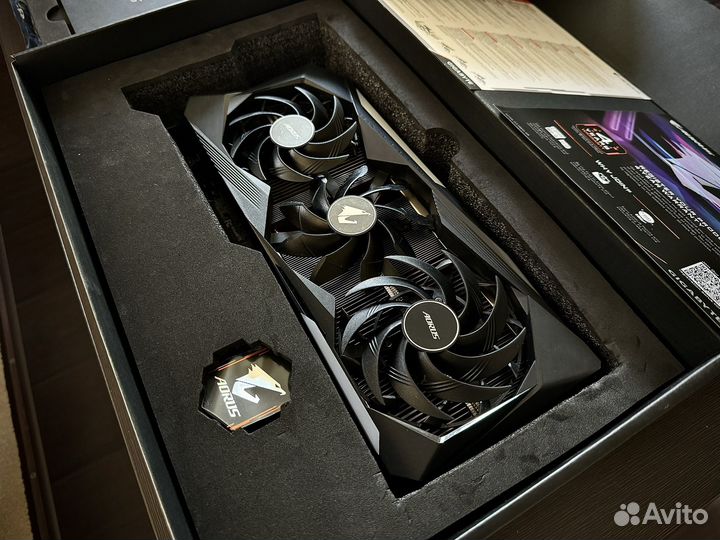 RTX 3070Ti Aorus Master. Топовая видеокарта