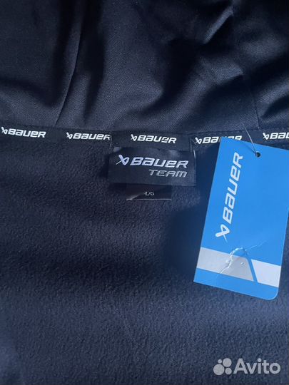 Толстовка Bauer Team Fleece Full zip Цвет