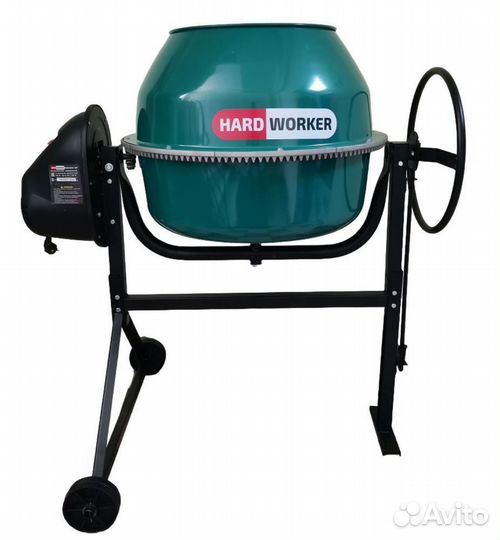 Бетономешалка hard worker бс200сва хит (алюмин. сп