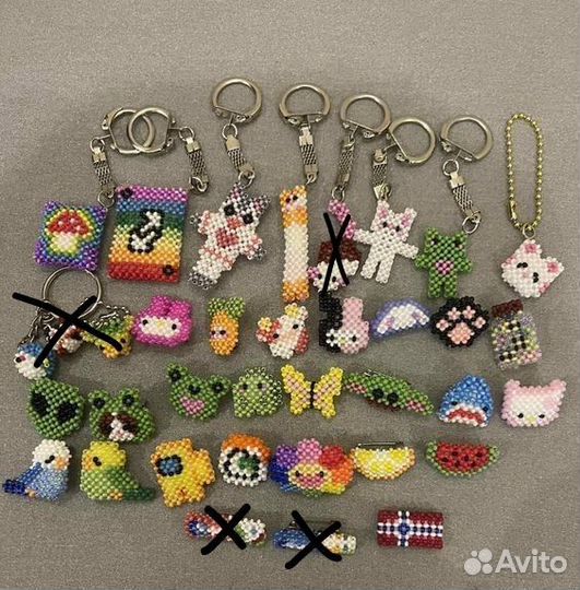 Фигурки из бисера