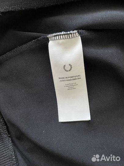 Fred perry олимпийка с лампасами