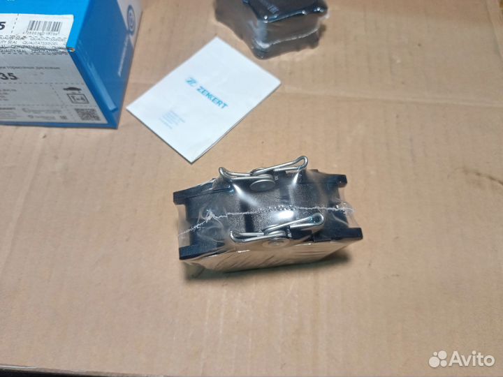 Задние колодки Peugeot 407, 607, Citroen C5