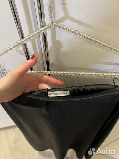 Атласная юбка