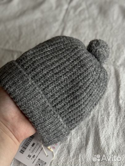 Шапка Zara 46 на весну 6-12мес