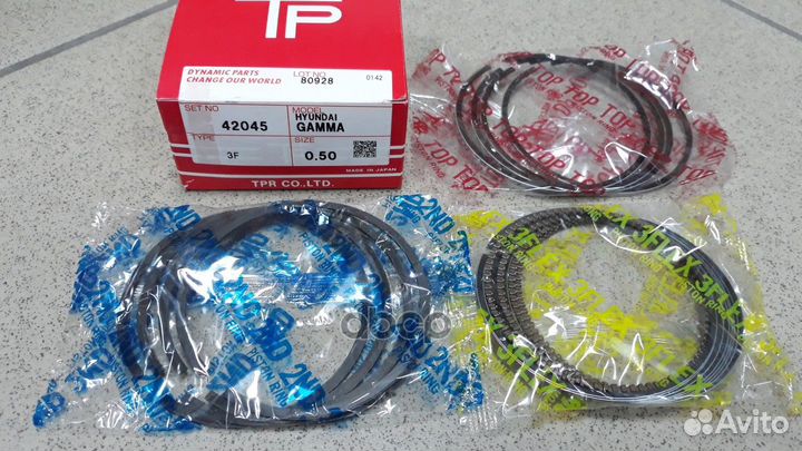 42045 0,50 TPR/TP Кольца поршневые (компл. на 4