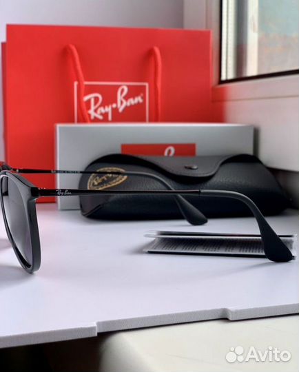 Очки ray ban erika черные