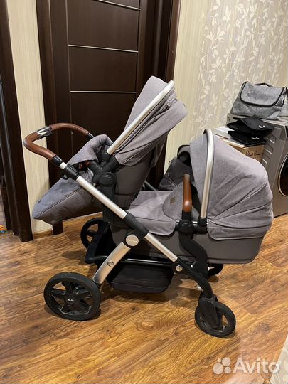 Коляска silver cross wave для двойни погодок