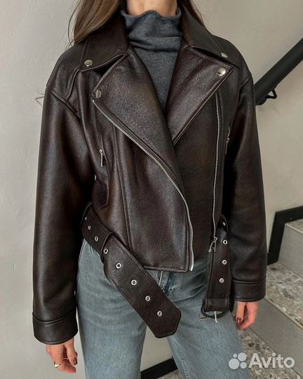 Кожаная куртка косуха