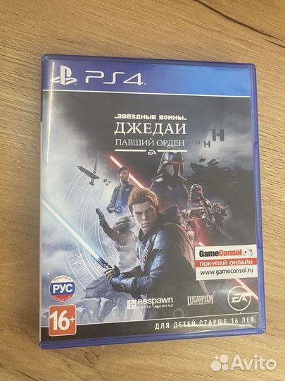 Звездные Войны Джедаи: Павший диск для PS4 б/у