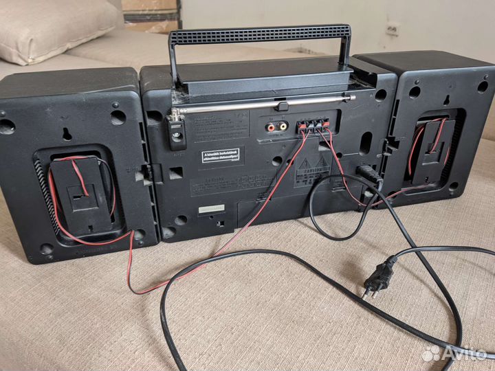 Магнитола двухкассетная Panasonic RX-CT820 1990-е