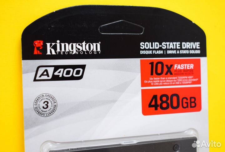 KingSton SSD 480 гб A400