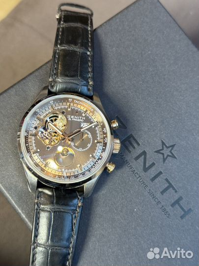 Часы мужские zenith el primero э рубин золото