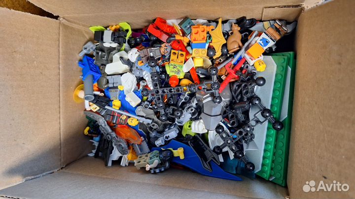 Много лего и аналог лего россыпью