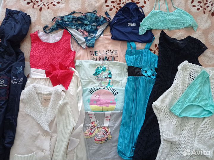 Пакет из 18ти вещей 140-152см