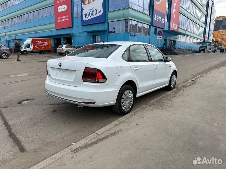 Volkswagen Polo 1.6 AT, 2018, 112 000 км