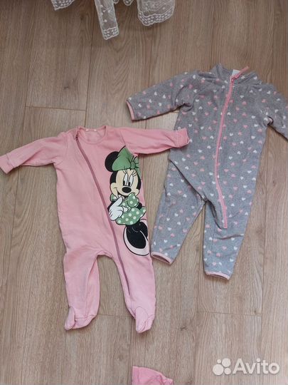 Вещи пакетом на девочку 68,74