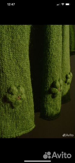 Платье вязаное женское