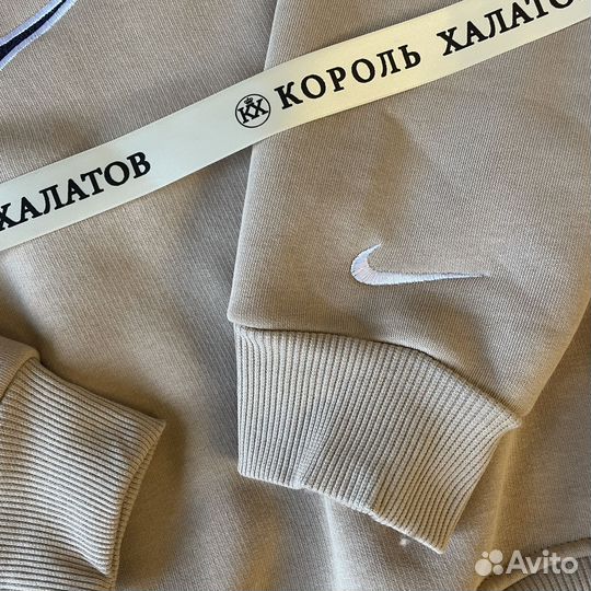 Свитшот/худи nike найк с вышивкой на заказ