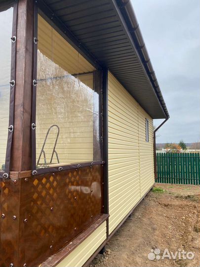 Окна мягкие на веранду