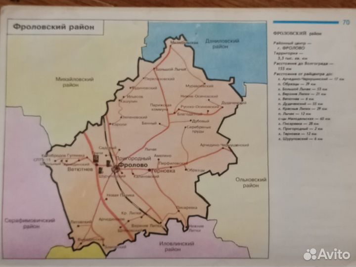 Схемы дорог Волгоградской обасти