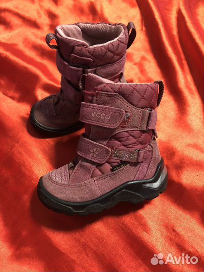 Сапожки ecco gortex 22 размер