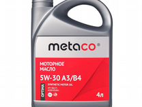Масло моторное "metaco" 5W30 (4Л) (A3/B4) (SN/C