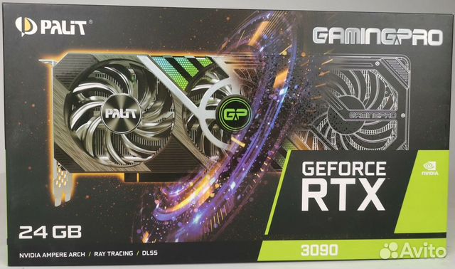 Видеокарта Palit rtx 3090 24 GB купить в Санкт-Петербурге | Электроника ...
