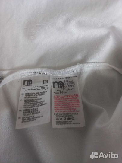 Рубашка детская для мальчиков