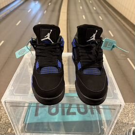 Nike Air Jordan 4 Black x Blue (Оригинал Legit )