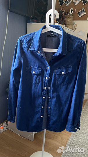 Джинсовая рубашка