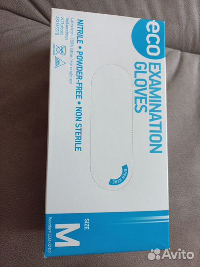 Перчатки нитриловые новые