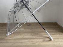 Зонт- трость прозрачный
