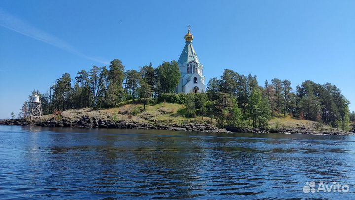 Прогулка на катере, экскурсии, рыбалка Ладога