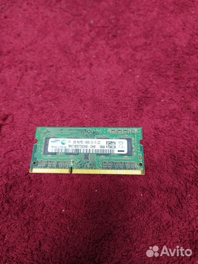 Оперативная память ddr3 2gb 1066MHz